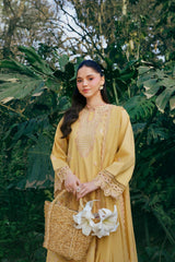 GARNET-UNSTITCHED 3PC LAWN EMBROIDERED SUIT-PK-4831