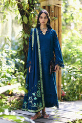 SUFFUSE-UNSTITCHED 3PC LAWN EMBROIDERED SUIT-PK-4815
