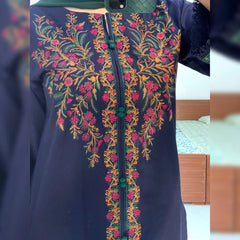 PULK-UNSTITCHED 3PC DHANAK EMBROIDERED SUIT-PK-5761