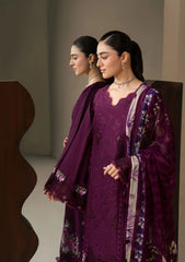 ELAF-UNSTITCHED 3PC DHANAK EMBROIDERED SUIT-PK-5253