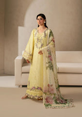 ELAF-UNSTITCHED 3PC DHANAK EMBROIDERED SUIT-PK-5221