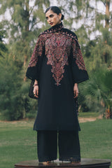 ZARA SHAHJAHAN-UNSTITCHED 3PC DHANAK EMBROIDERED SUIT-PK-5289