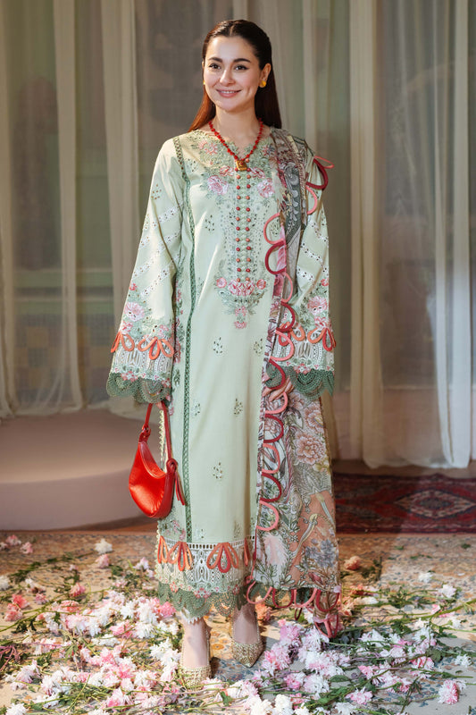 JADE - UNSTITCHED 3PC LAWN EMBROIDERED SUIT-PK-5713