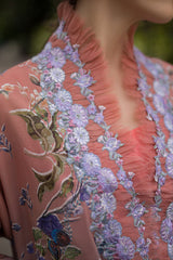 SOBIA NAZIR-UNSTITCHED 3PC KARANDI PRINTED EMBROIDERED SUIT-PK-2565