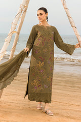 RANG RASIYA-UNSTITCHED 3PC LAWN EMBROIDERED SUIT-BIC-4514