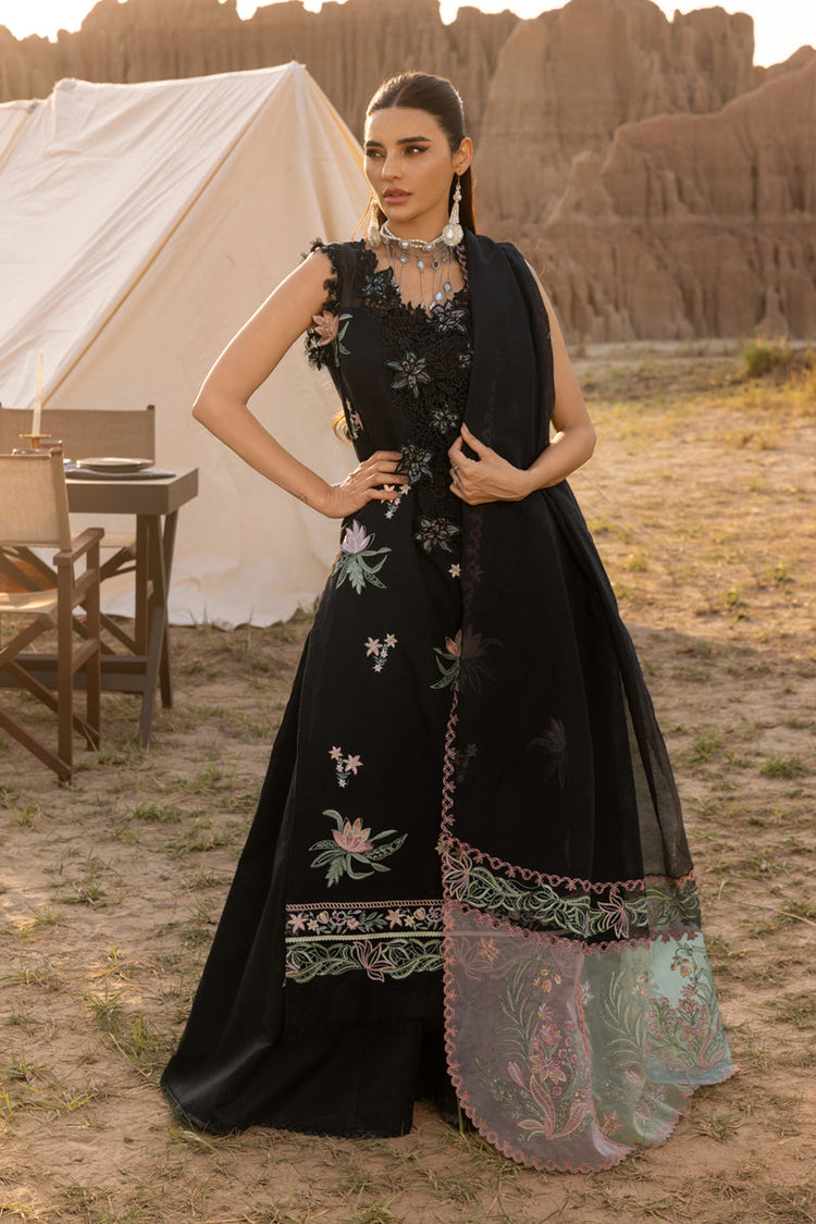 RANG RASIYA-UNSTITCHED 3PC LAWN EMBROIDERED SUIT-PK-4661