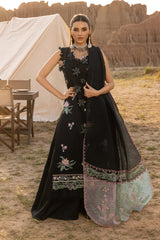 RANG RASIYA-UNSTITCHED 3PC LAWN EMBROIDERED SUIT-PK-4661