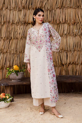 BATIK-UNSTITCHED 3PC DHANAK EMBROIDERED SUIT-PK-5040