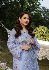 ELAF-UNSTITCHED 3PC DHANAK EMBROIDERED SUIT-PK-5218