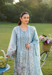 ELAF-UNSTITCHED 3PC DHANAK EMBROIDERED SUIT-PK-5242