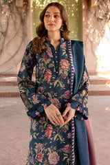BAROQUE-UNSTITCHED 3PC KHADDAR PRINTED SUIT-PK-2647
