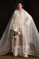 ZARA SHAHJAHAN-UNSTITCHED 3PC LAWN EMBROIDERED SUIT-BIC-
