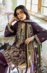 JAZMIN-UNSTITCHED 3PC LAWN EMBROIDERED SUIT-PK-4631