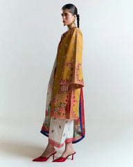 HUSSAIN REHAR - UNSTITCHED 3PC LAWN EMBROIDERED SUIT-PK-5724