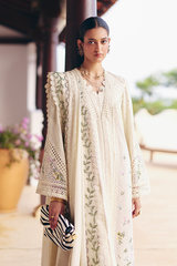 SUFFUSE-UNTITCHED 3PC LAWN CHIKAANKARI EMBROIDERED SUIT-PK-4719