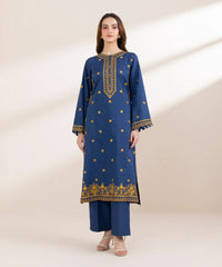 SAPPHIRE- UNSTITCHED 3PC LAWN EMBROIDERED SUIT-PK-5694