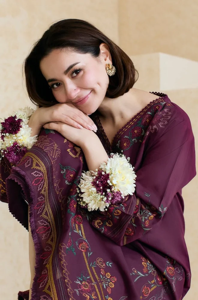 ZARA SHAHJAHAN - UNSTITCHED 3PC LAWN EMBROIDERED SUIT-PK-5732