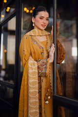 NISHAT-UNSTITCHED 3PC KHADDAR EMBROIDERED SUIT-PK-4377