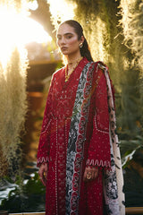 SUFFUSE-UNSTITCHED 3PC LAWN EMBROIDERED SUIT-PK-4810
