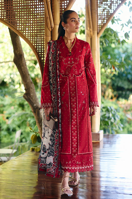 SUFFUSE-UNSTITCHED 3PC LAWN EMBROIDERED SUIT-PK-4810