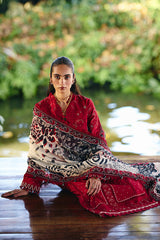 SUFFUSE-UNSTITCHED 3PC LAWN EMBROIDERED SUIT-PK-4810
