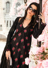 MARIA.B I 3PC UNSTITCHED SEQUIN EMBROIDERED LAWN SUIT-PK-5688
