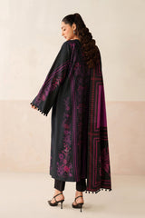 BAROQUE-UNSTITCHED 3PC KHADDAR DIGITAL PRINTED SUIT-PK-2659