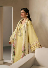 ELAF-UNSTITCHED 3PC DHANAK EMBROIDERED SUIT-PK-5221
