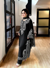 MIRANA-UNSTITCHED 3PIECE LAWN EMBROIDERED SUIT-PK-4853