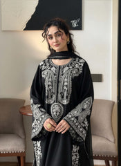 MIRANA-UNSTITCHED 3PIECE LAWN EMBROIDERED SUIT-PK-4853