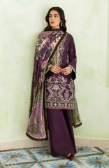 JAZMIN-UNSTITCHED 3PC LAWN EMBROIDERED SUIT-PK-4631