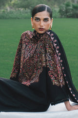 ZARA SHAHJAHAN-UNSTITCHED 3PC DHANAK EMBROIDERED SUIT-PK-5289