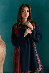 BATIK-UNSTITCHED 3PC DHANAK EMBROIDERED SUIT-PK-5813