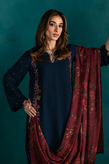 BATIK-UNSTITCHED 3PC DHANAK EMBROIDERED SUIT-PK-5813