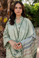 BAROQUE-UNSTITCHED 3PC KHADDAR PRINTED SUIT-PK-2643