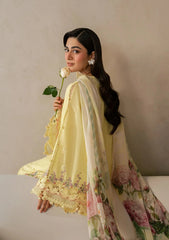 ELAF-UNSTITCHED 3PC DHANAK EMBROIDERED SUIT-PK-5221