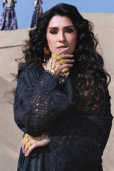 NUREH-UNSTITCHED 3PC LAWN HEAVY EMBROIDERED SUIT-PK-4786