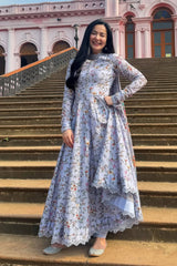 SAPPHIRE-UNSTITCHED 3PC KHADDAR DIGITAL PRINTED SUIT-PK-2658