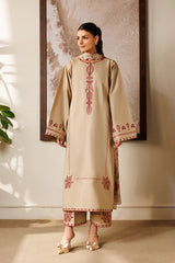 BAROQUE-UNSTITCHED 3PC LAWN EMBROIDERED SUIT-PK-4869