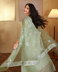 MUSHQ-UNSTITCHED 3PC-RAW SILK HANDMADE EMB EMBELLISHED SUIT-PK-5152