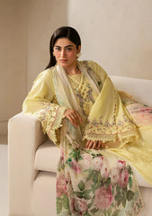 ELAF-UNSTITCHED 3PC DHANAK EMBROIDERED SUIT-PK-5221