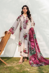 IZNIK-UNSTITCHED 3PC KARANDI PRINTED SUIT-PK-2572