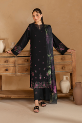 IZNIK-UNSTITCHED 3PC DHANAK EMBROIDERED SUIT-PK-5147