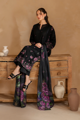IZNIK-UNSTITCHED 3PC DHANAK EMBROIDERED SUIT-PK-5147