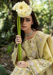 ELAF-UNSTITCHED 3PC LAWN EMBROIDERED SUIT-PK-4912