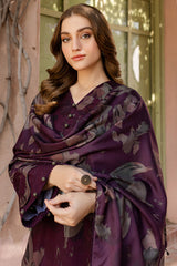 BAROQUE-UNSTITCHED 3PC KHADDAR PRINTED SUIT-PK-2649