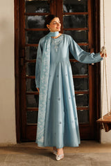 IZNIK-UNSTITCHED 3PC LAWN CHIKANKAARI EMB FROCK-PK-4887