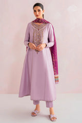 JAZMIN - UNSTITCHED 3PC LAWN EMBROIDERED SUIT-PK-5709