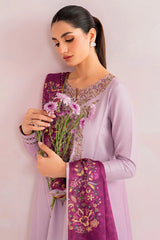 JAZMIN - UNSTITCHED 3PC LAWN EMBROIDERED SUIT-PK-5709