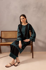 BATIK-2PC SEQUIN LAWN EMBROIDERED SHIRT WITH SEQUIN LAWN EMBROIDERED TROUSER-PK-5585